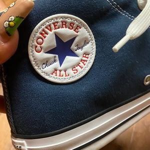 Blue Converse